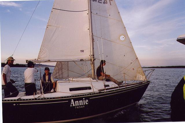 Annie during teh summer