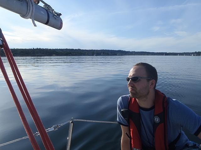 Don at the helm