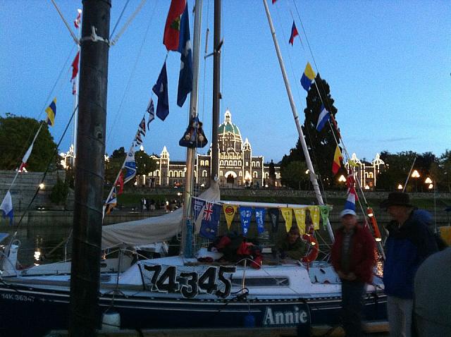 Annie at Swiftsure with 1.5 days to go