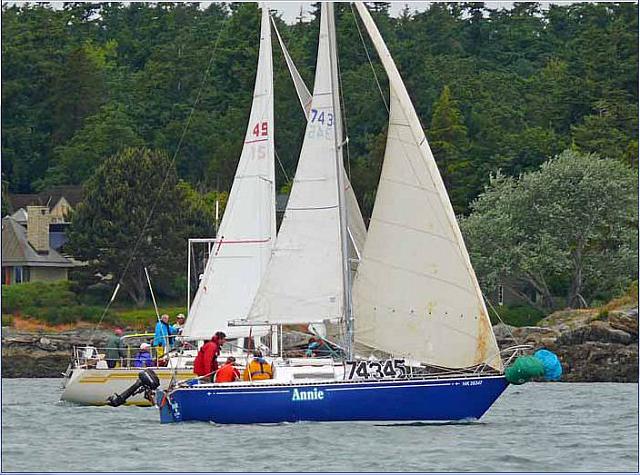 1-2-3 Pull Spinnaker halyard