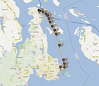 Taking Annie up to Patos (transfer up)