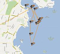 RVYC Wed Race 5 A Track