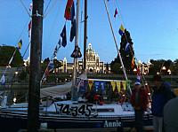 Annie at Swiftsure with 1.5 days to go